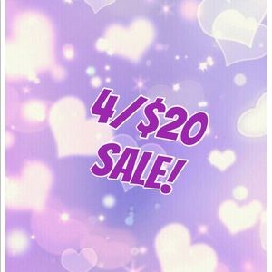 🚨 4/$20!! 🚨